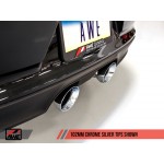 Sportauspuff AWE Porsche 911 Carrera (991.2) Cat-back SwitchPath (PSE)